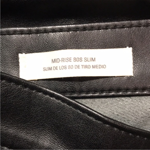 Universal Thread 80’s Mid Rise Slim Straight Leg Dual Fabric Jeans Var Sizes NWT - Picture 8 of 9